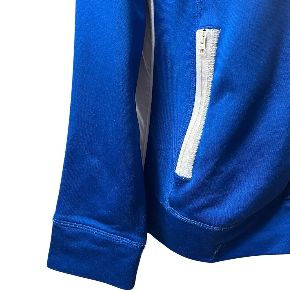 Adidas Track Jacket KU Jayhawks Full-Zip Climalite Athletic Collegiate Fanwear L